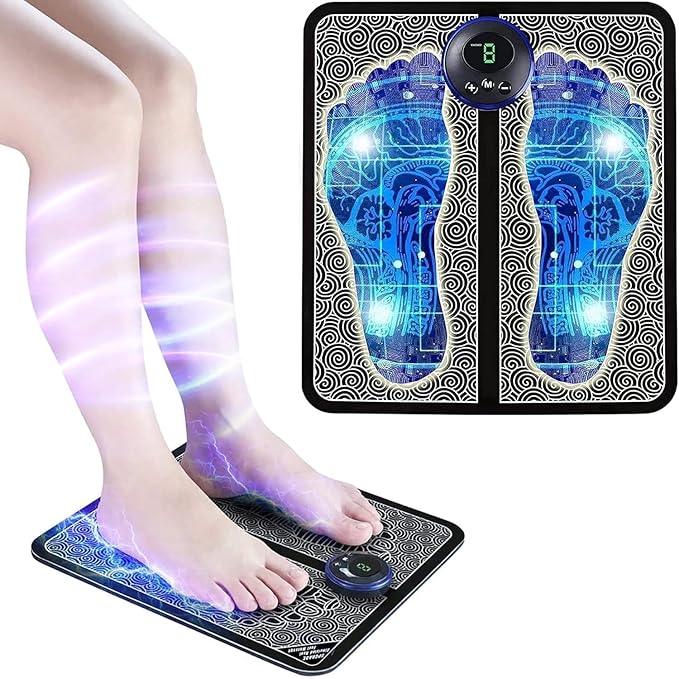 Foot Massager Pain Relief,Wireless Electric Ems Massage Machine Mat - Shopping Point