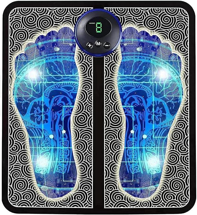 Foot Massager Pain Relief,Wireless Electric Ems Massage Machine Mat - Shopping Point