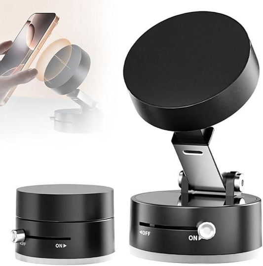 Vacuum Magnetic Suction Phone Holder - Shopping Point