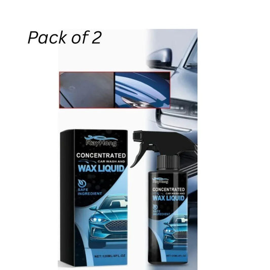 Wax Liquid Multi-Functional Car Coating Spray (Pack of 2) - Shopping Point